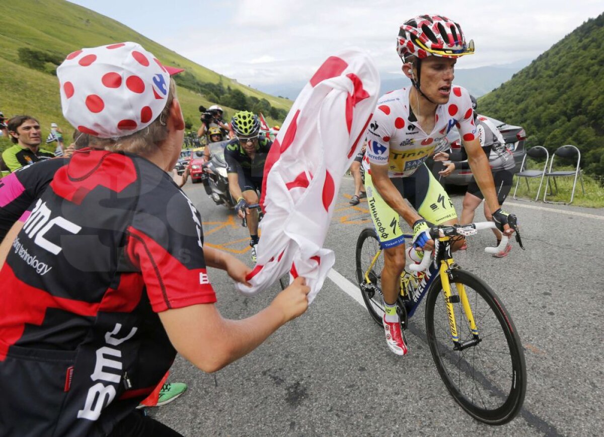 A doua victorie în Turul Franţei pentru Rafal Majka, în timp ce Vincenzo Nibali îşi apără în ofensivă tricoul galben