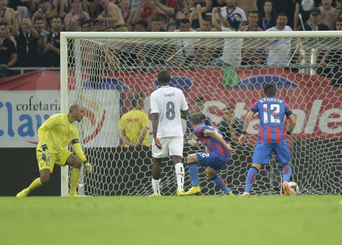 FOTO Steaua bate pe Stromsgodset cu 2-0 şi se califică în turul trei preliminar, unde va juca împotriva celor de la Aktobe