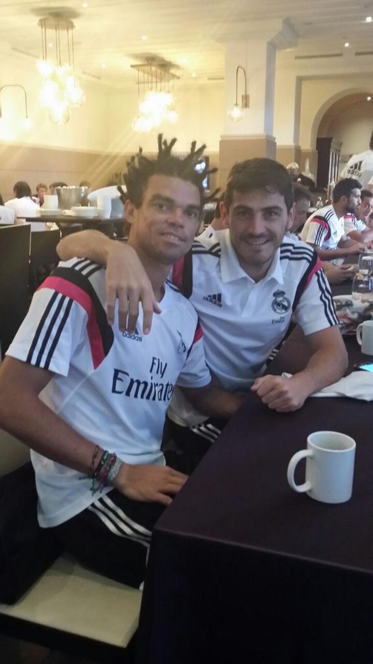 FOTO I-a şocat! Pepe a surprins cu o freză ieşită din comun la antrenamentele lui Real Madrid! :D