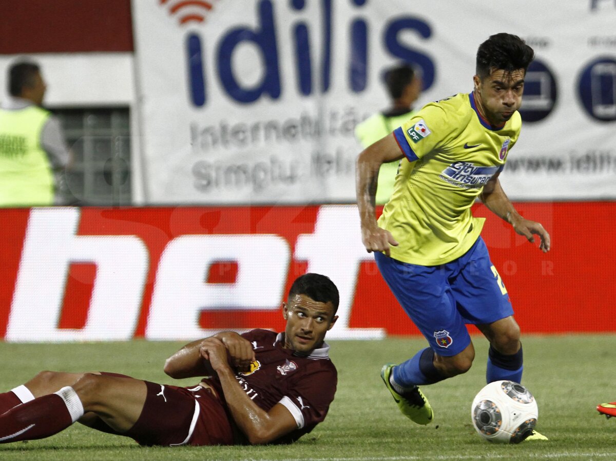FOTO şi VIDEO Rapid - Steaua 1-3 » Giuleştenii au condus, dar au terminat în genunchi derby-ul cu rivala din Ghencea