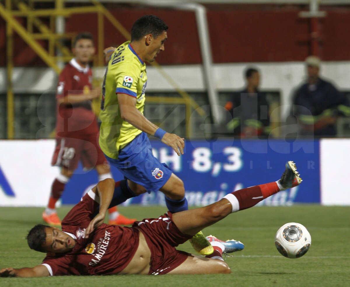 FOTO şi VIDEO Rapid - Steaua 1-3 » Giuleştenii au condus, dar au terminat în genunchi derby-ul cu rivala din Ghencea