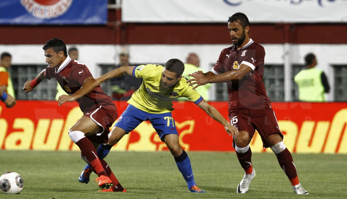 FOTO şi VIDEO Rapid - Steaua 1-3 » Giuleştenii au condus, dar au terminat în genunchi derby-ul cu rivala din Ghencea