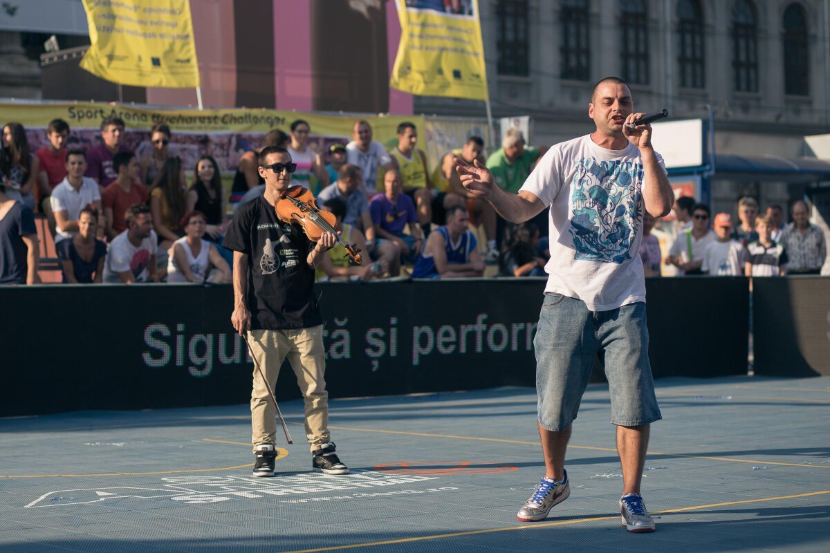 GALERIE FOTO Românii au făcut spectacol în prima zi la Bucharest Challenger din Piaţa Universităţii!