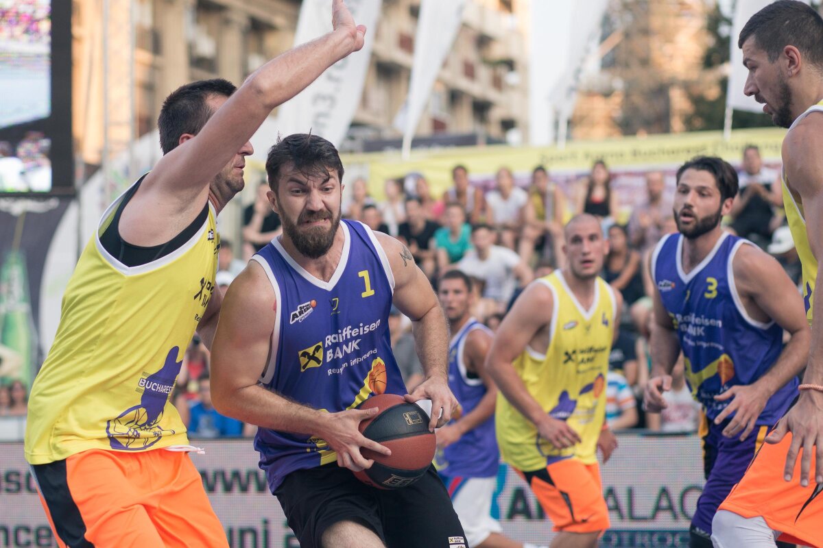 GALERIE FOTO Românii au făcut spectacol în prima zi la Bucharest Challenger din Piaţa Universităţii!