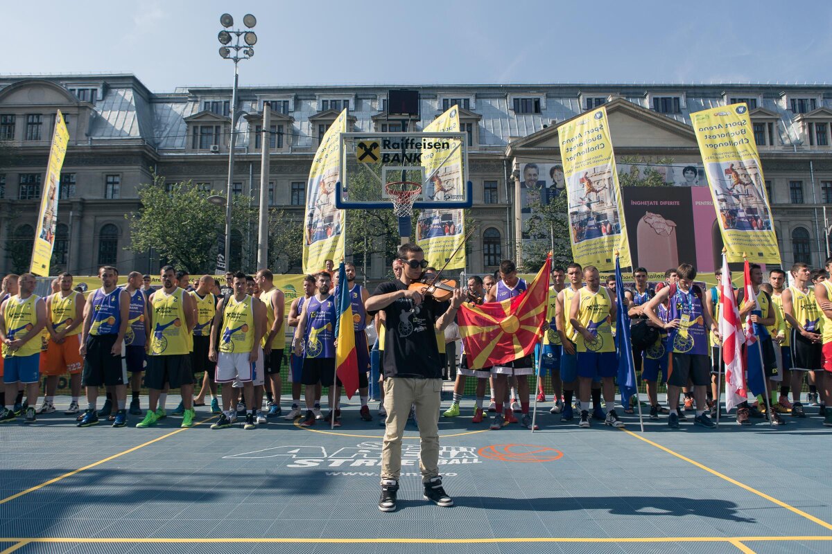 GALERIE FOTO Românii au făcut spectacol în prima zi la Bucharest Challenger din Piaţa Universităţii!