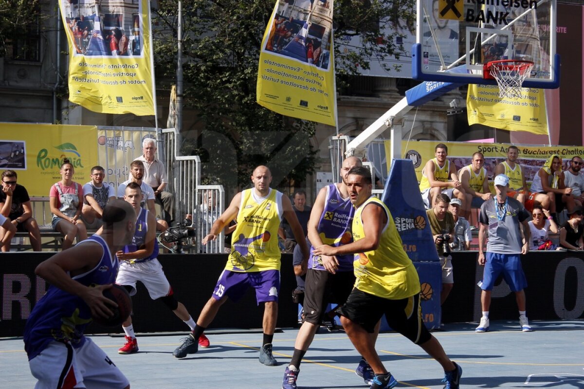 GALERIE FOTO Românii au făcut spectacol în prima zi la Bucharest Challenger din Piaţa Universităţii!