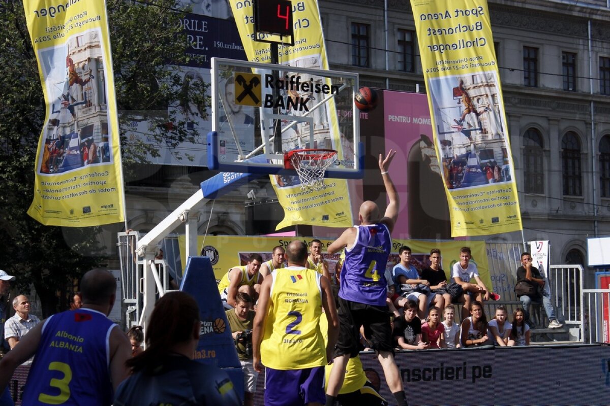 GALERIE FOTO Românii au făcut spectacol în prima zi la Bucharest Challenger din Piaţa Universităţii!