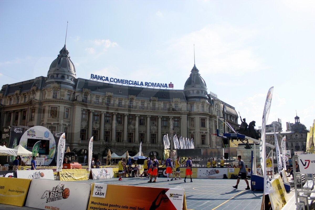 GALERIE FOTO Românii au făcut spectacol în prima zi la Bucharest Challenger din Piaţa Universităţii!