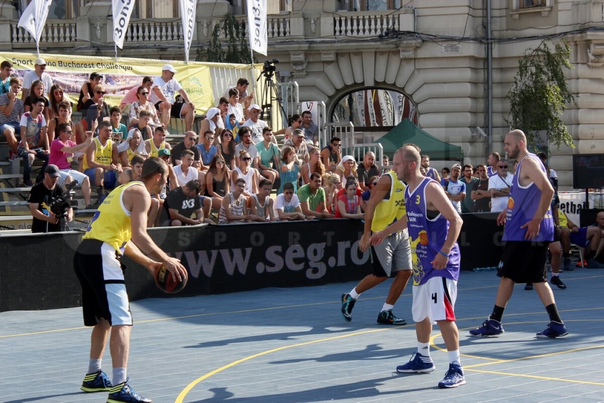 GALERIE FOTO Românii au făcut spectacol în prima zi la Bucharest Challenger din Piaţa Universităţii!