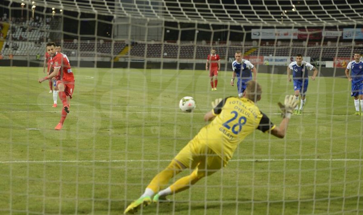 VIDEO şi FOTO » Dinamo umileşte Oţelul Galaţi, 4-0, şi dă primul golgeter al Ligii 1