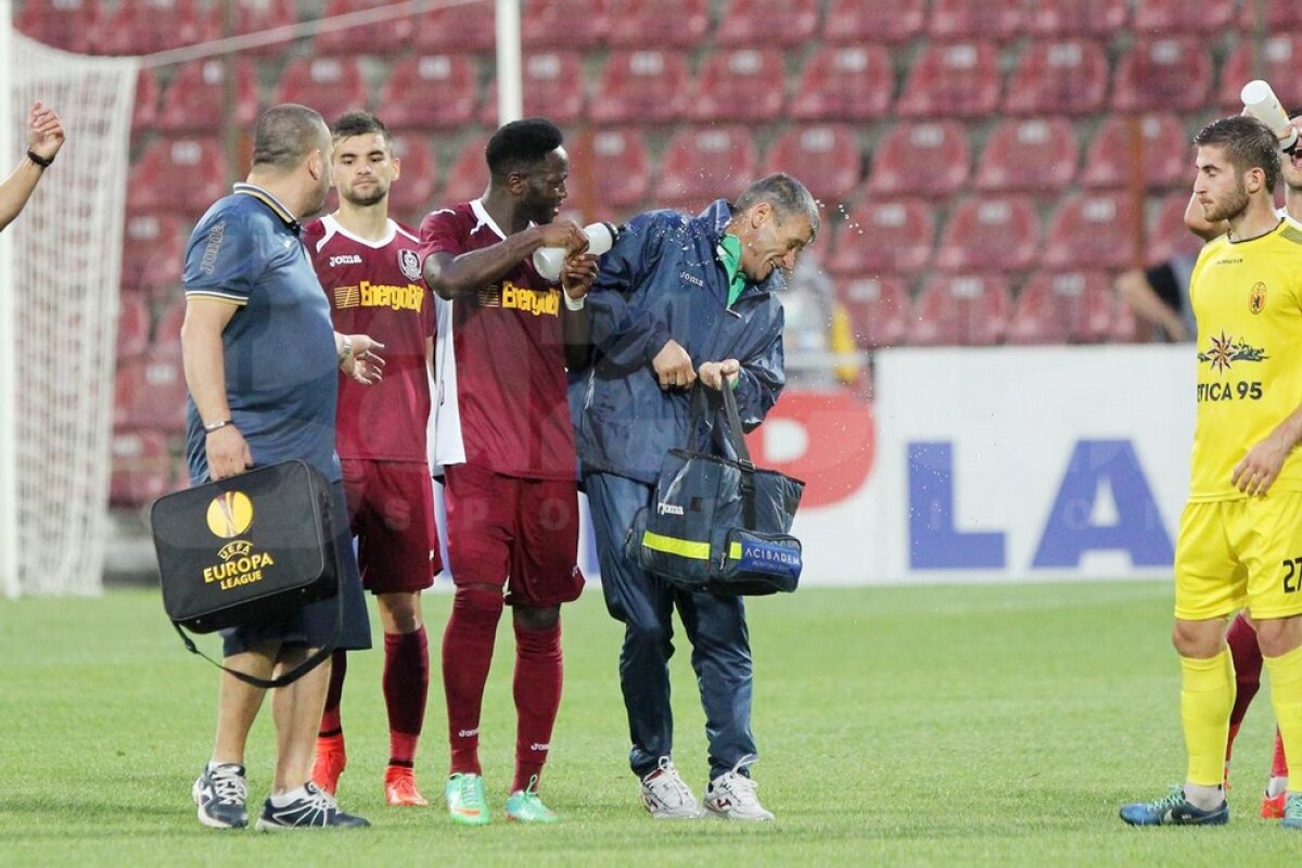 GALERIE FOTO Faza Mondialului din Brazilia s-a repetat la Cluj » Sulley Muniru a intrat în rolul lui Ezequiel Lavezzi :D