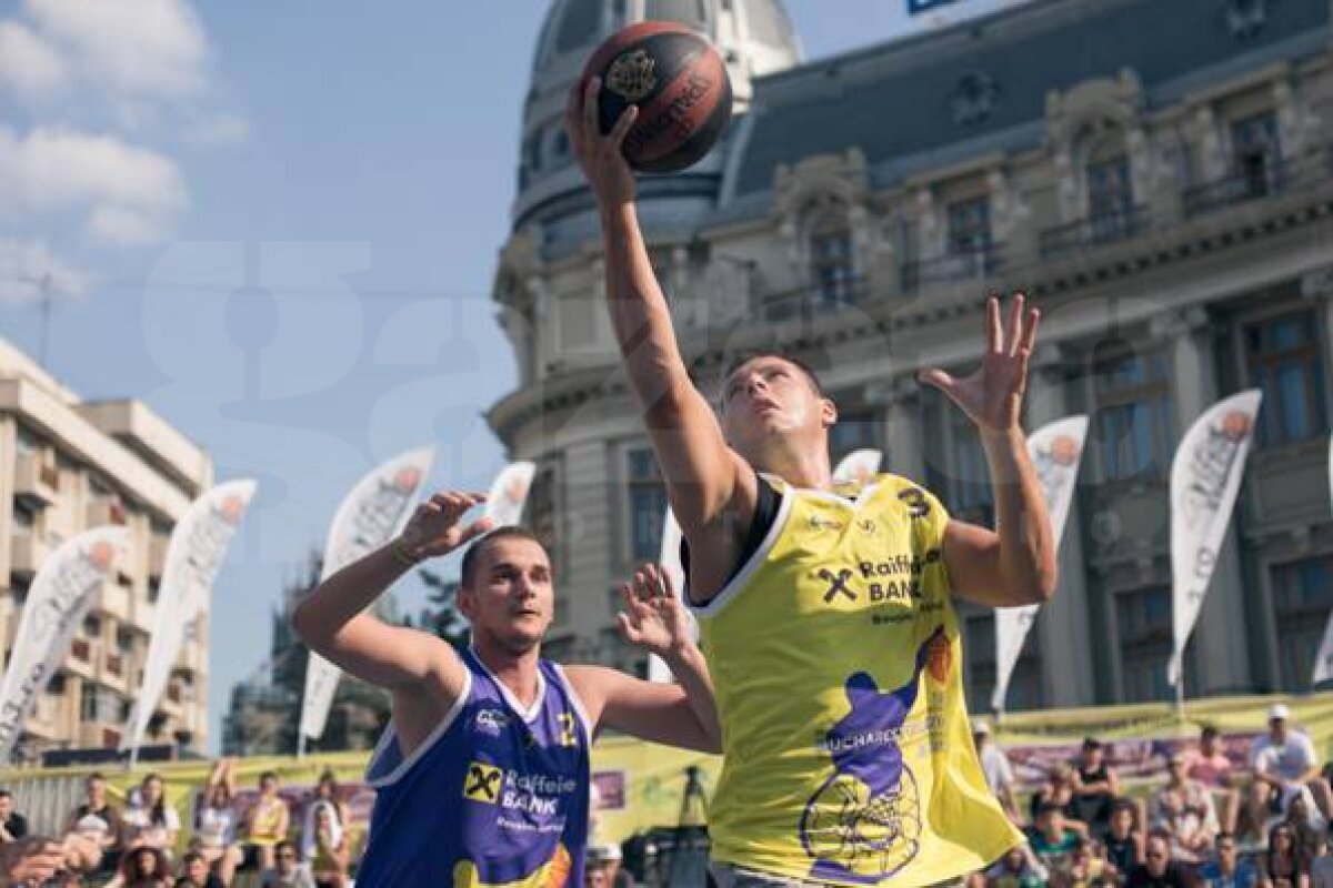 GALERIE FOTO Spaniolii din Malaga au cîştigat ce-a de-a treia ediţie a turneului internaţional de baschet 3x3 Bucharest Challenger!