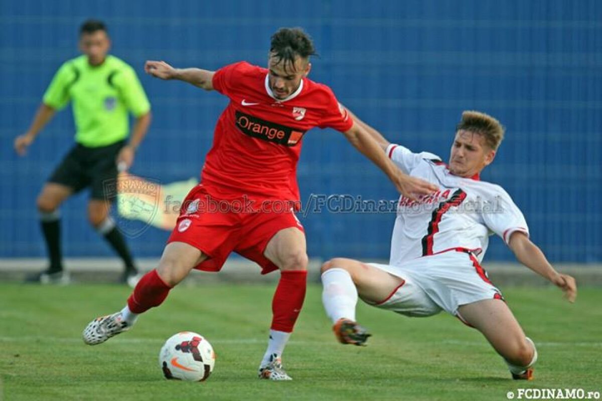 GALERIE FOTO Marius Alexe a revenit cu gol! Dinamo a remizat în amicalul cu Berceni, 1-1