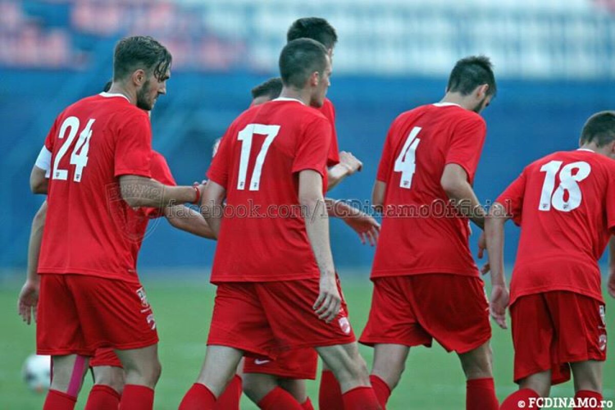 GALERIE FOTO Marius Alexe a revenit cu gol! Dinamo a remizat în amicalul cu Berceni, 1-1