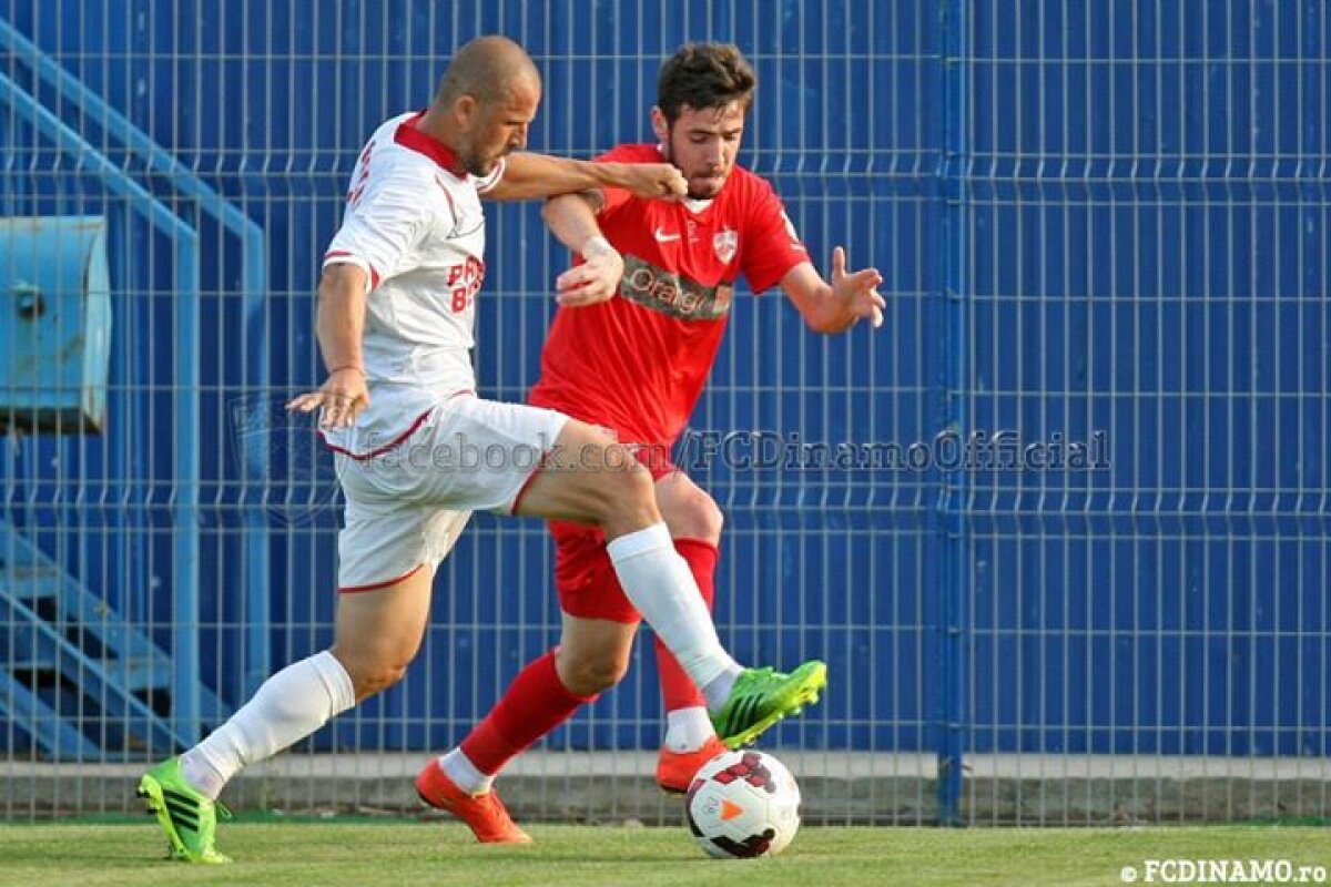 GALERIE FOTO Marius Alexe a revenit cu gol! Dinamo a remizat în amicalul cu Berceni, 1-1