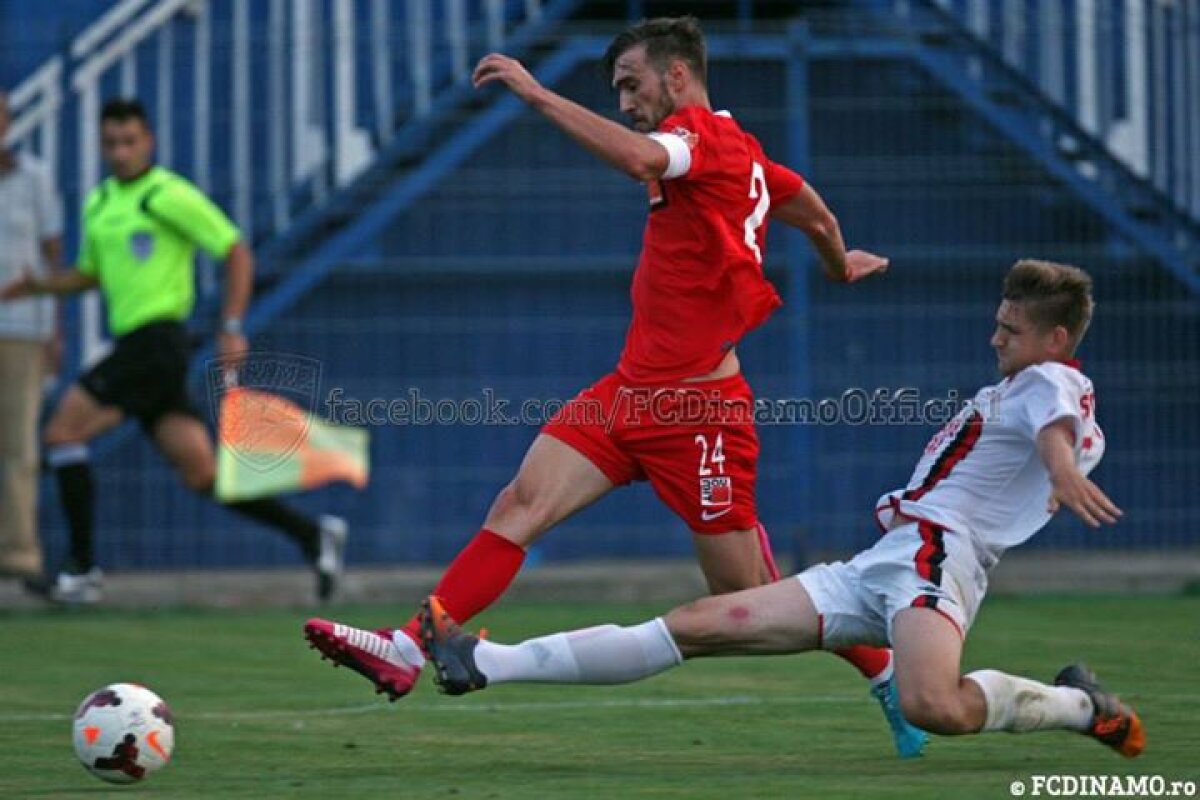 GALERIE FOTO Marius Alexe a revenit cu gol! Dinamo a remizat în amicalul cu Berceni, 1-1