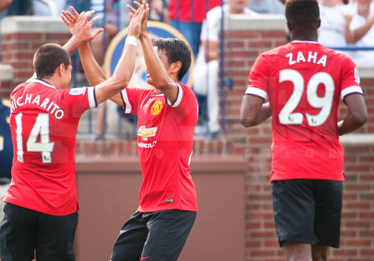 VIDEO&FOTO Meciul record! » Manchester United a învins-o pe Real Madrid în faţa a 110.000 de spectatori şi a pompat 20 de milioane de dolari în economia locală