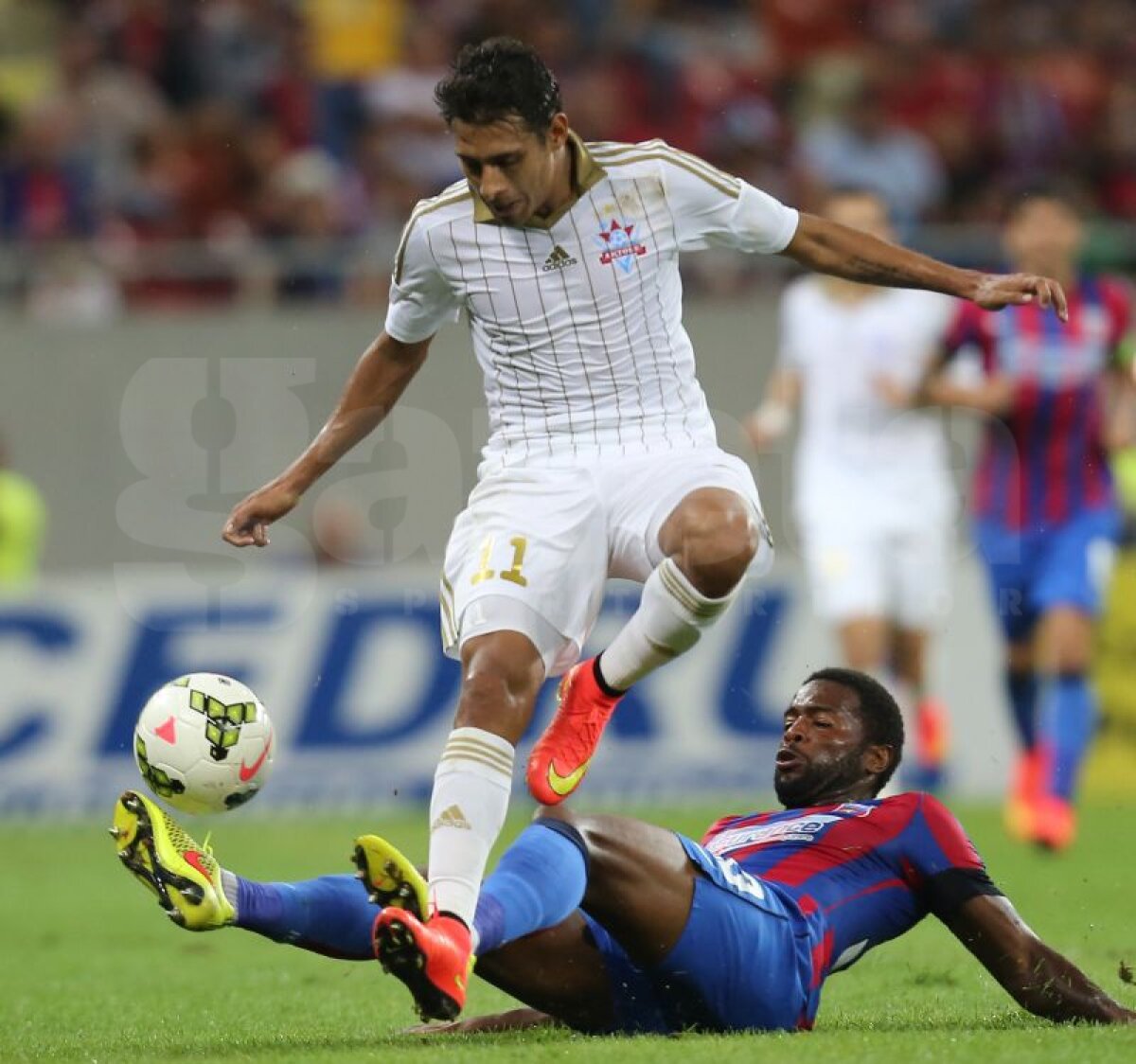 FOTO şi VIDEO » Steaua a învins Aktobe cu 2-1 şi îşi aşteaptă adversara din play-off-ul Ligii Campionilor