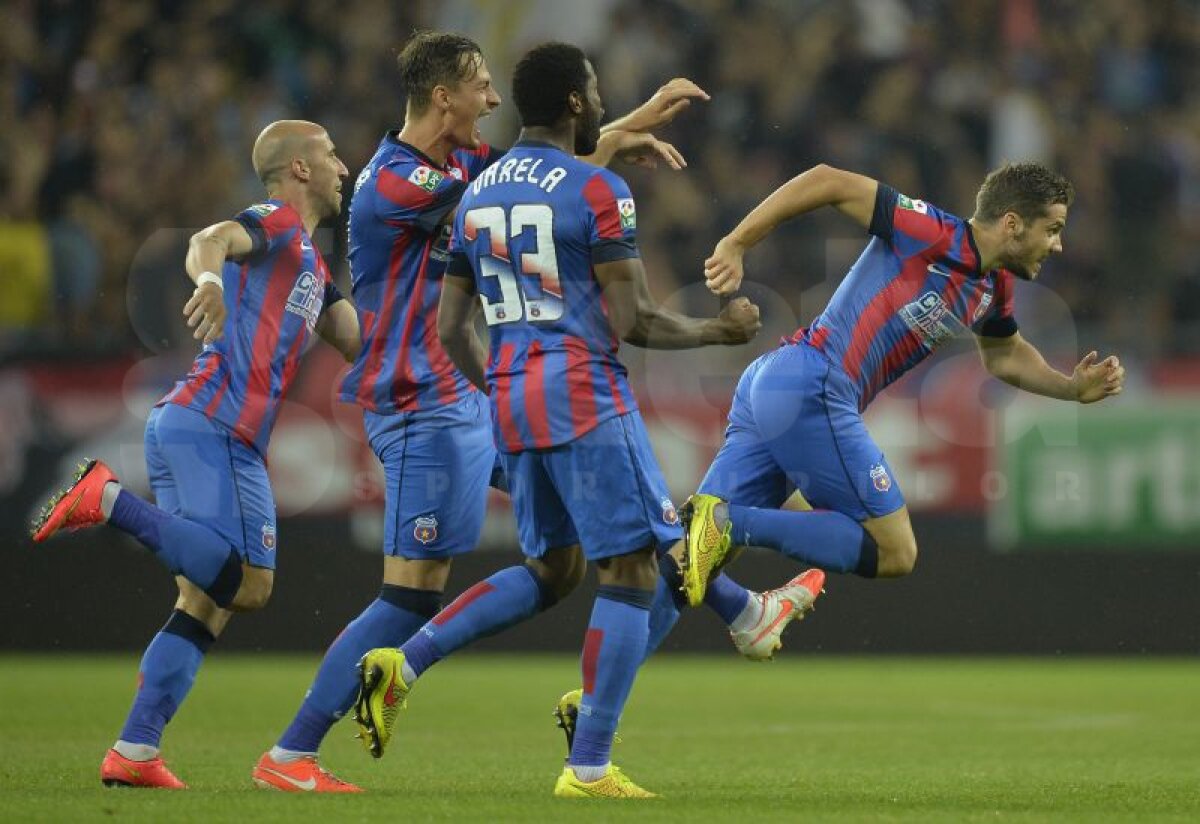 FOTO şi VIDEO » Steaua a învins Aktobe cu 2-1 şi îşi aşteaptă adversara din play-off-ul Ligii Campionilor