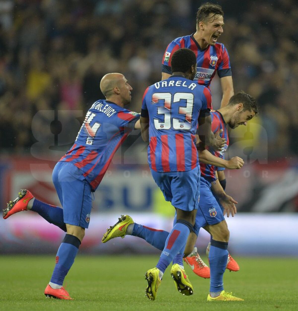 FOTO şi VIDEO » Steaua a învins Aktobe cu 2-1 şi îşi aşteaptă adversara din play-off-ul Ligii Campionilor