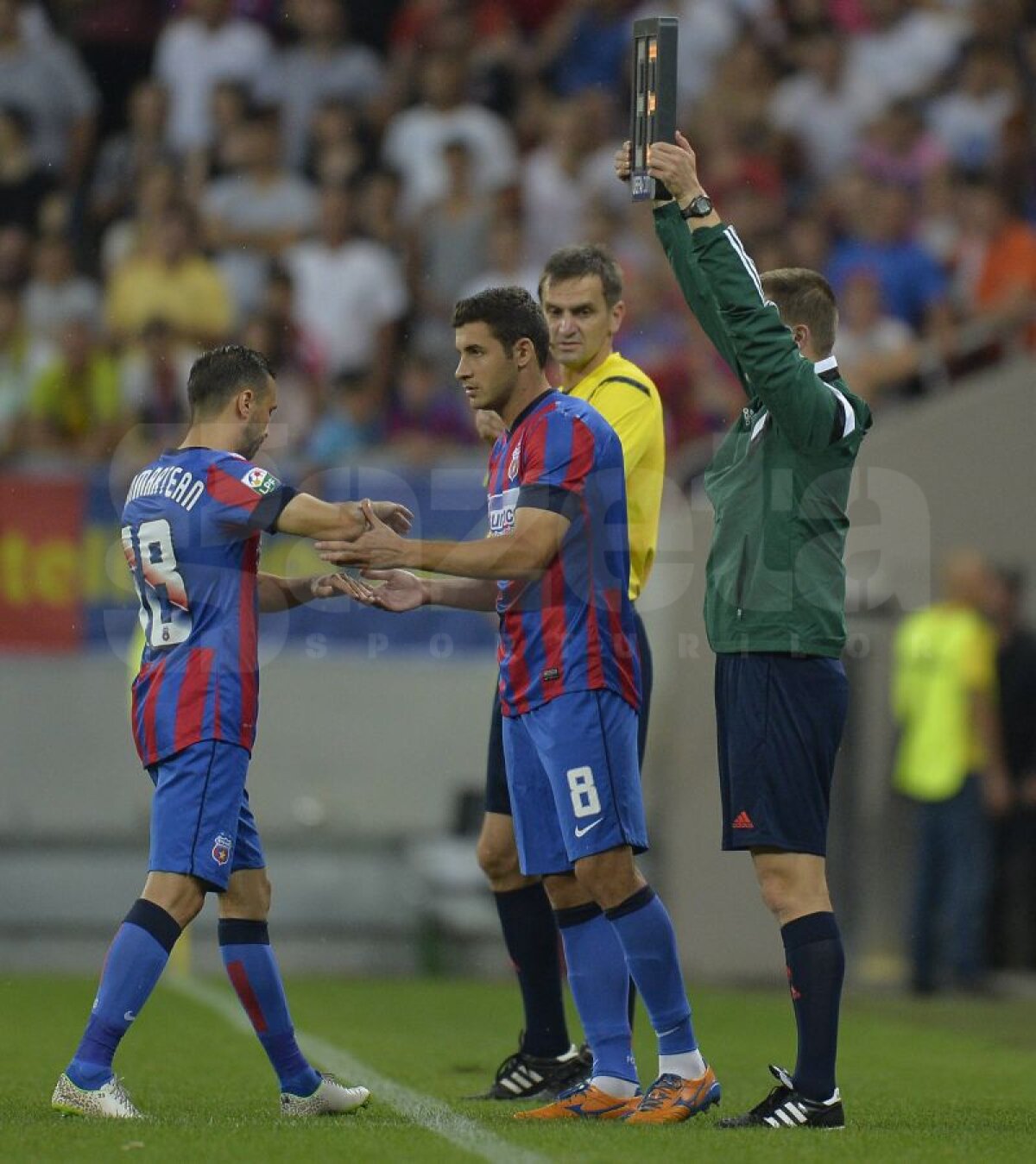 FOTO şi VIDEO » Steaua a învins Aktobe cu 2-1 şi îşi aşteaptă adversara din play-off-ul Ligii Campionilor