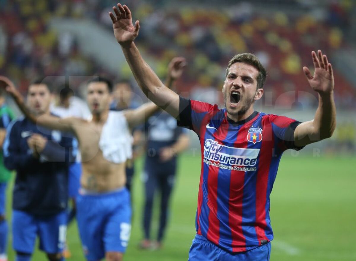 FOTO şi VIDEO » Steaua a învins Aktobe cu 2-1 şi îşi aşteaptă adversara din play-off-ul Ligii Campionilor