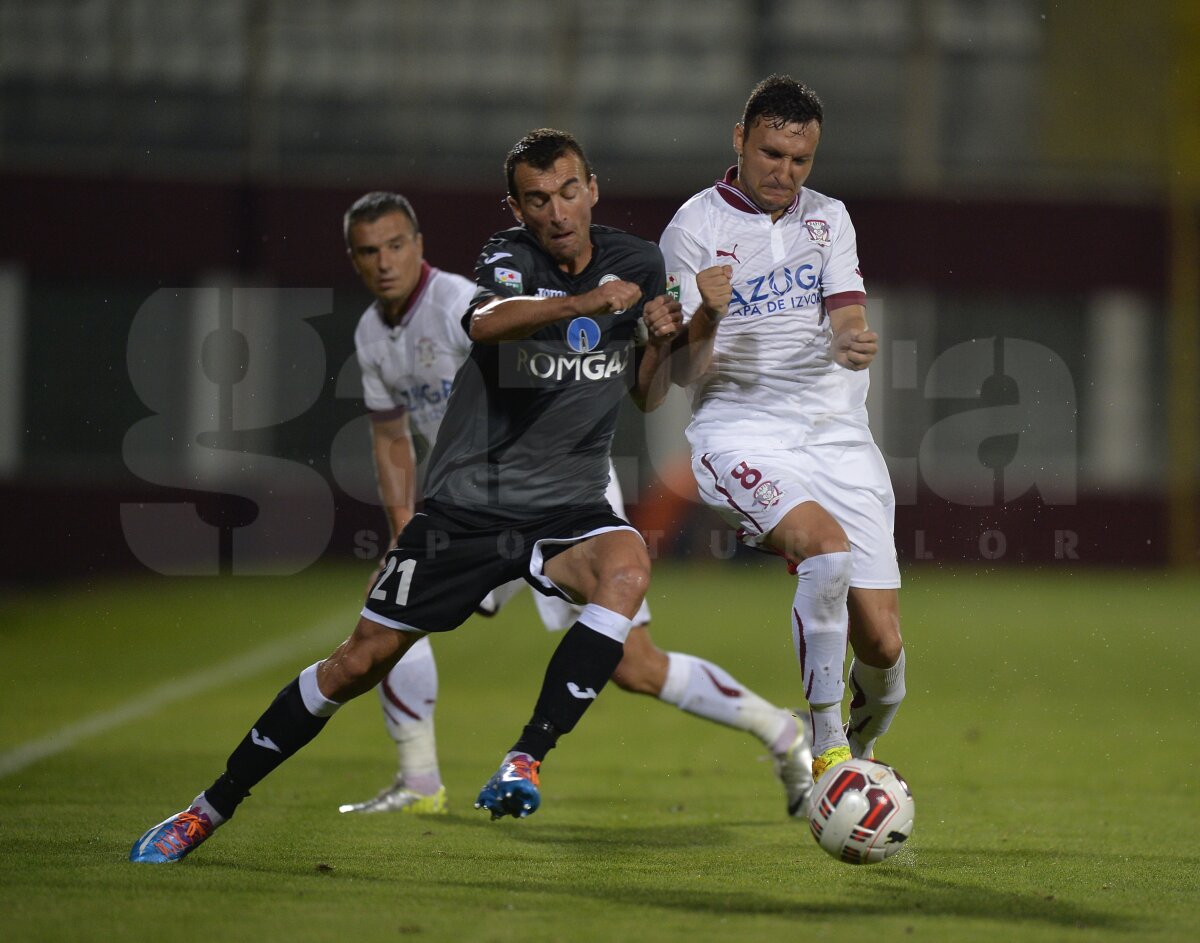 VIDEO + FOTO Rapid - Gaz Metan 1-1 » Mircea Bornescu îi îngroapă pe giuleşteni în prelungiri!