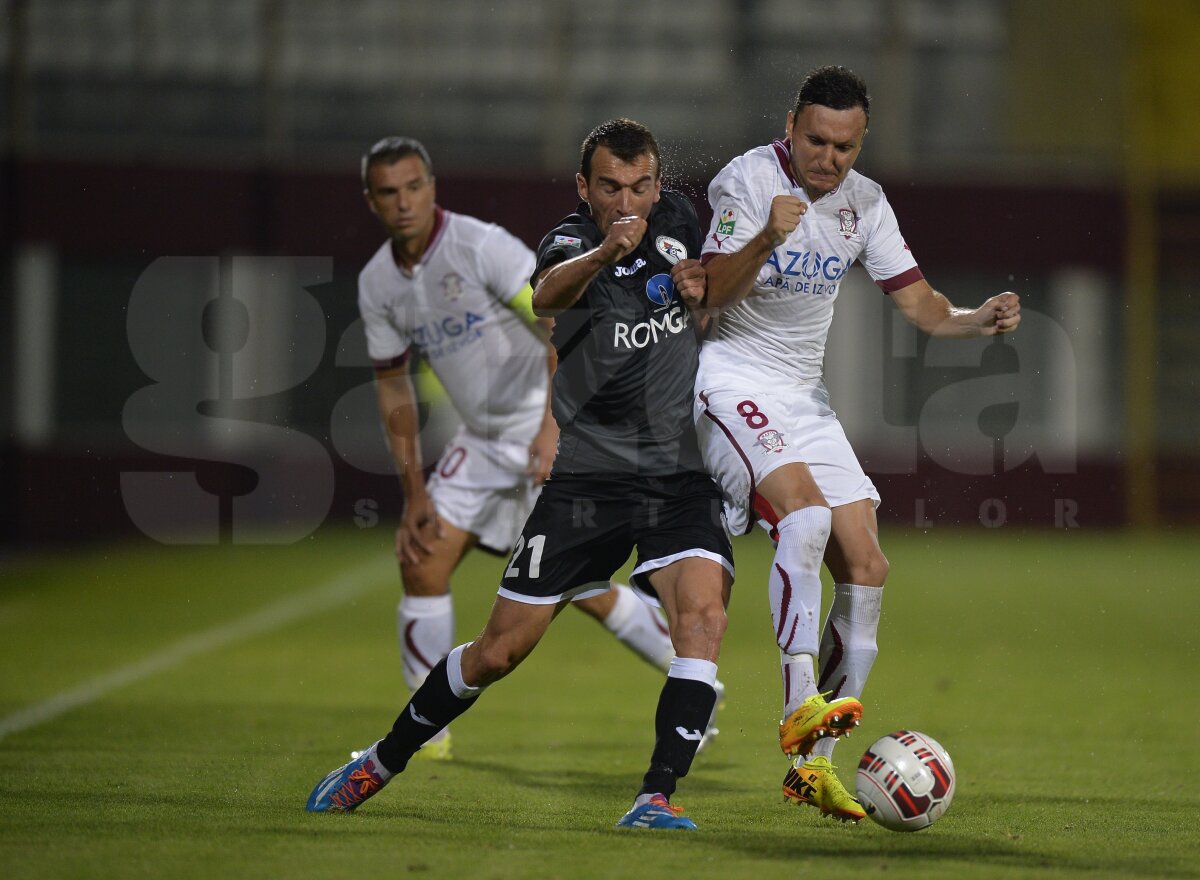 VIDEO + FOTO Rapid - Gaz Metan 1-1 » Mircea Bornescu îi îngroapă pe giuleşteni în prelungiri!