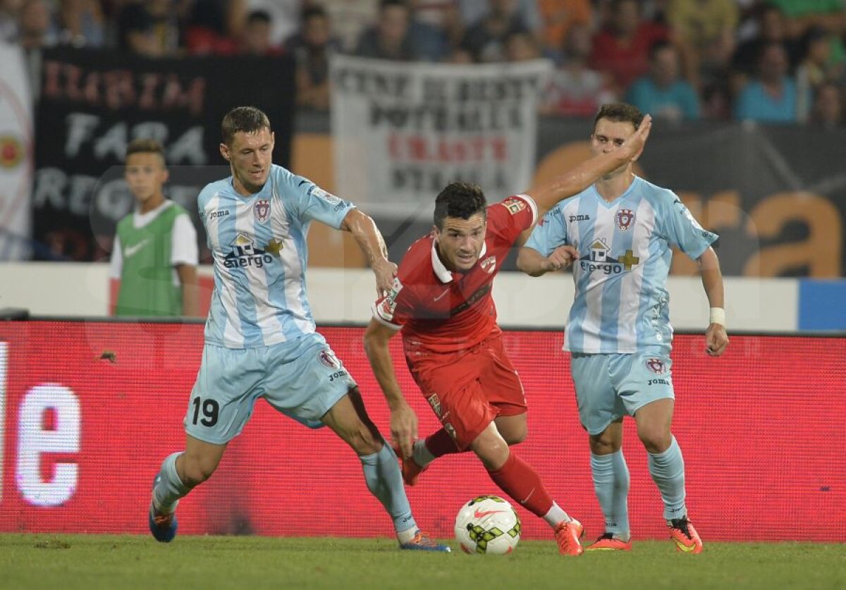 VIDEO+FOTO Dinamo obţine doar o remiză, 1-1, cu nou-promovata ASA Tg. Mureş