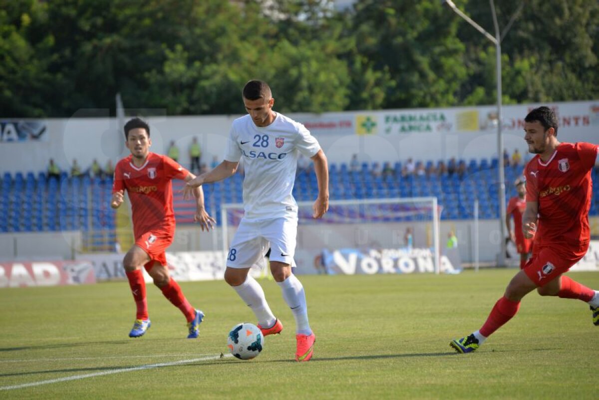 VIDEO+FOTO Astra se clatină » FC Botoşani se impune în faţa giurgiuvenilor, 1-0, cu un gol marcat în inferioritate