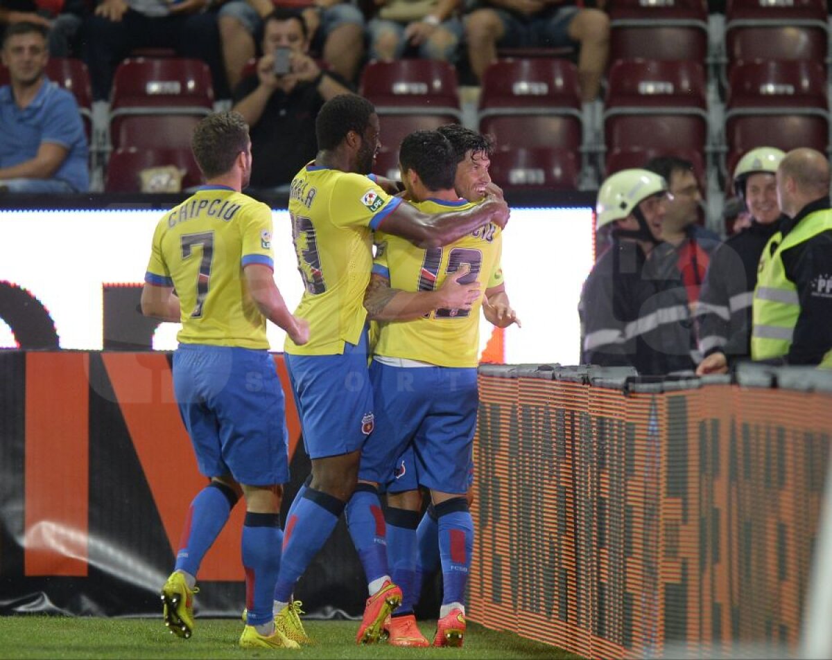 VIDEO+FOTO Se menţine tradiţia » Steaua se impune din nou la Cluj, 1-0 în derby-ul cu CFR