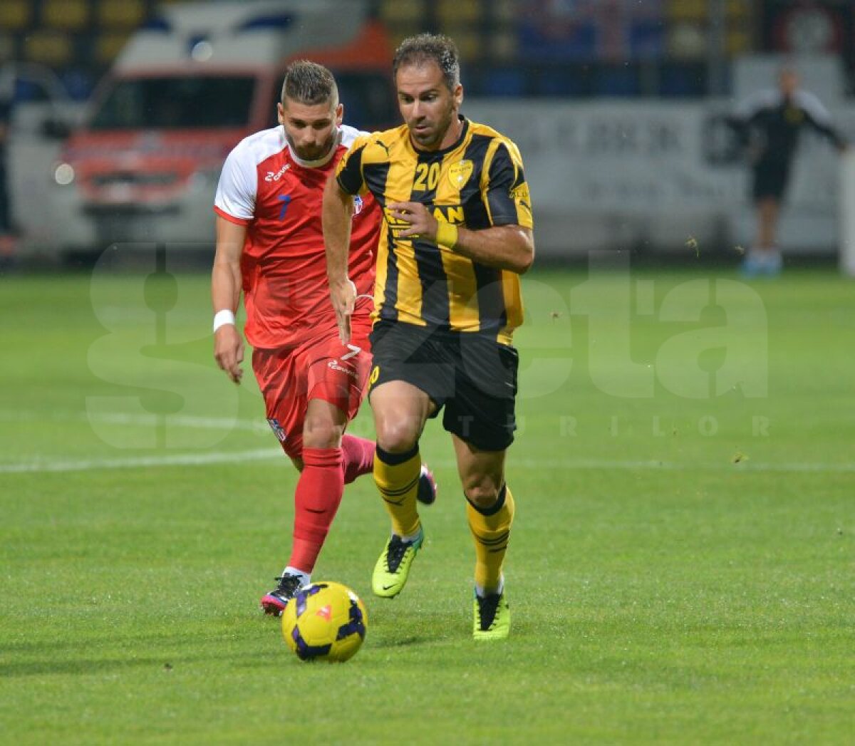 Galerie FOTO şi VIDEO » FC Braşov şi Oţelul Galaţi şi-au împărţit punctele după rezultatul de 1-1
