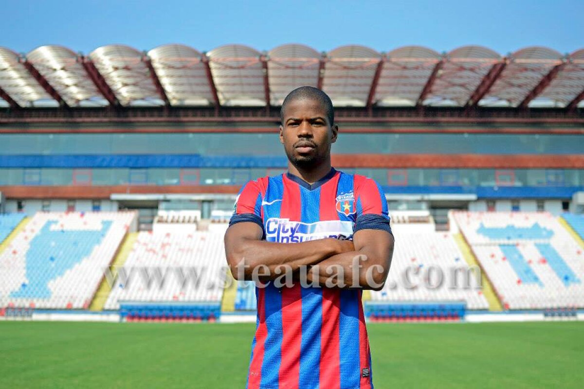 GALERIE FOTO Nicandro Breeveld a făcut primul antrenament sub comanda lui Gâlcă: "Am venit la Steaua cu inima deschisă şi voi da totul aici!"