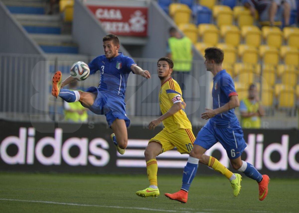 FOTO Victorie importantă la ”tineret” » Viorel Moldovan debutează cu un succes la România U21, 2-1 cu Italia
