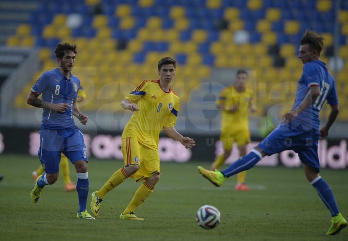 FOTO Victorie importantă la ”tineret” » Viorel Moldovan debutează cu un succes la România U21, 2-1 cu Italia