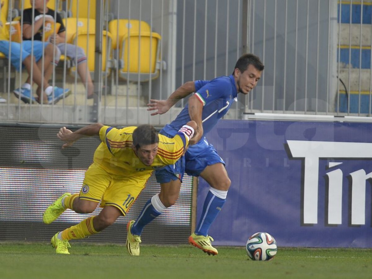 FOTO Victorie importantă la ”tineret” » Viorel Moldovan debutează cu un succes la România U21, 2-1 cu Italia