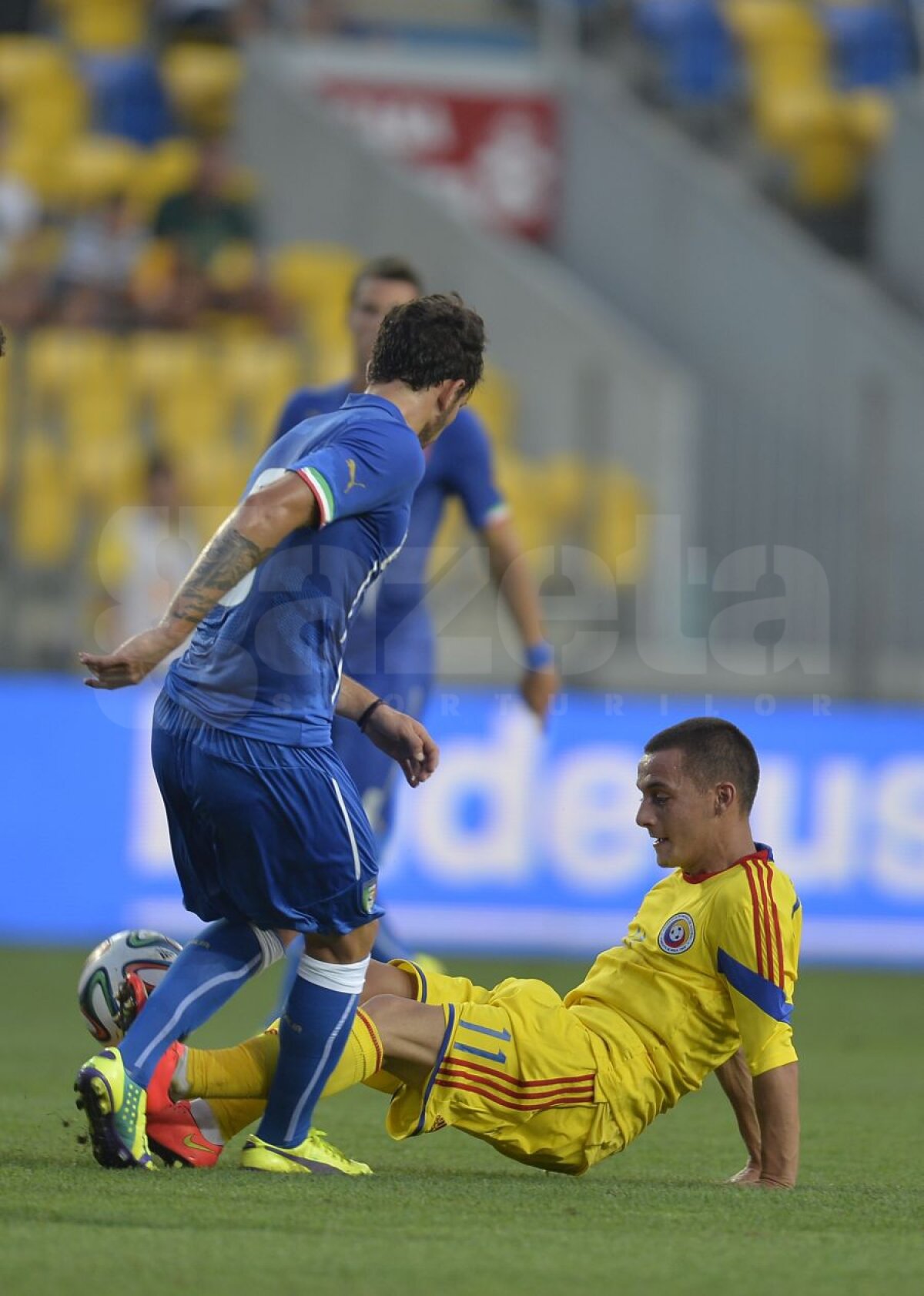 FOTO Victorie importantă la ”tineret” » Viorel Moldovan debutează cu un succes la România U21, 2-1 cu Italia