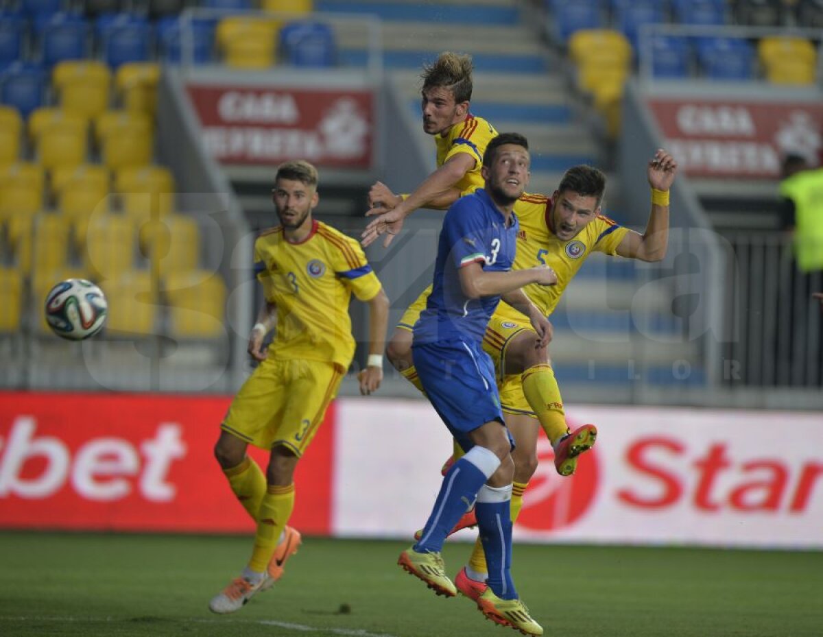 FOTO Victorie importantă la ”tineret” » Viorel Moldovan debutează cu un succes la România U21, 2-1 cu Italia