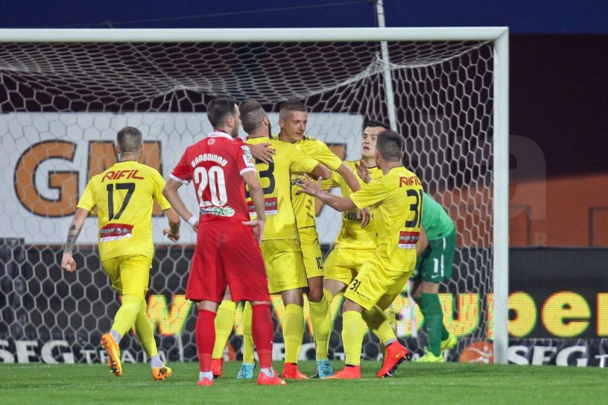 FOTO Au dat-o la pace! Ceahlăul şi Dinamo au terminat la egalitate, 1-1