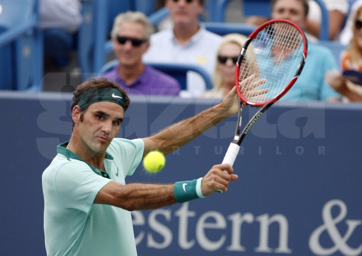 Înapoi în control » Roger Federer s-a impus autoritar la Cincinnati. De ce şi-a supărat copiii :D