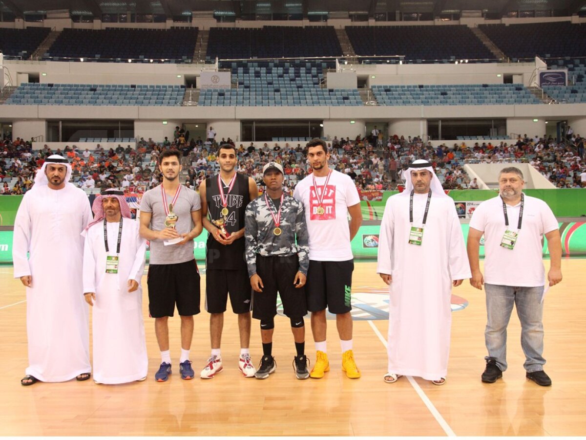 GALERIE FOTO Românii au dus baschetul 3x3 în mijlocul deşertului, în Emiratele Arabe Unite!