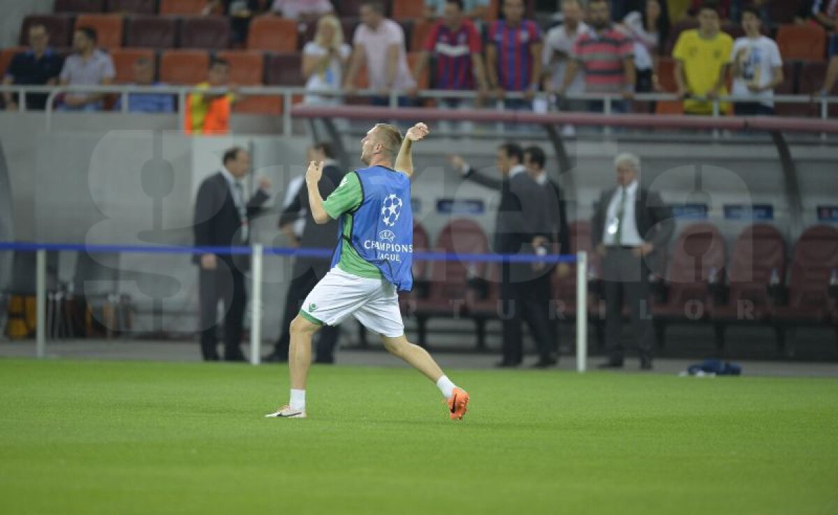 GALERIE FOTO Costel Gâlcă a mizat pe Alexandru Chipciu şi a cîştigat » Steaua - Ludogoreţ 1-0