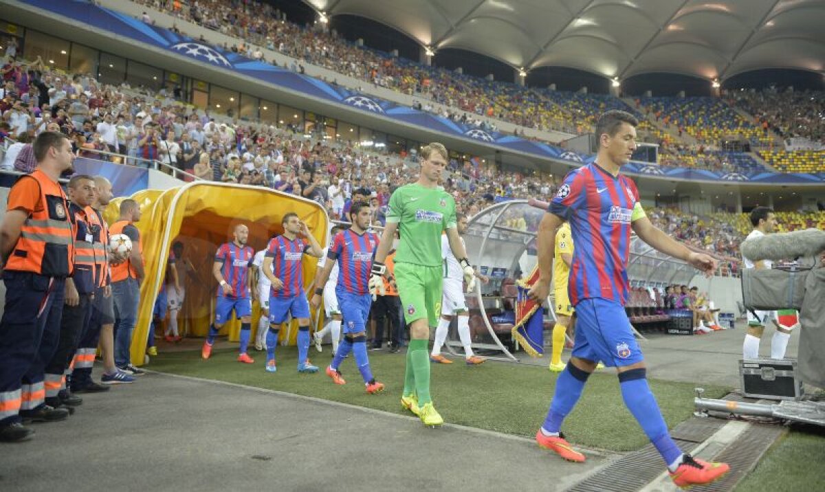 GALERIE FOTO Costel Gâlcă a mizat pe Alexandru Chipciu şi a cîştigat » Steaua - Ludogoreţ 1-0