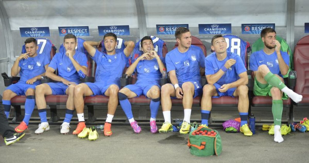 GALERIE FOTO Costel Gâlcă a mizat pe Alexandru Chipciu şi a cîştigat » Steaua - Ludogoreţ 1-0