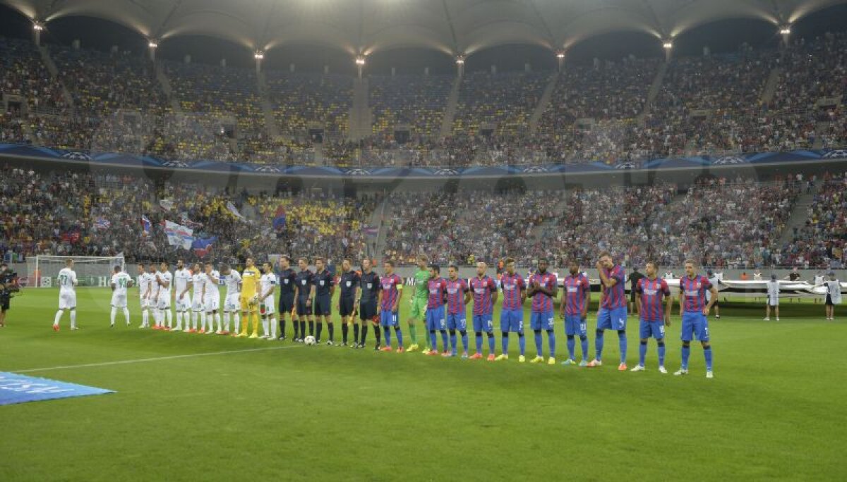 GALERIE FOTO Costel Gâlcă a mizat pe Alexandru Chipciu şi a cîştigat » Steaua - Ludogoreţ 1-0