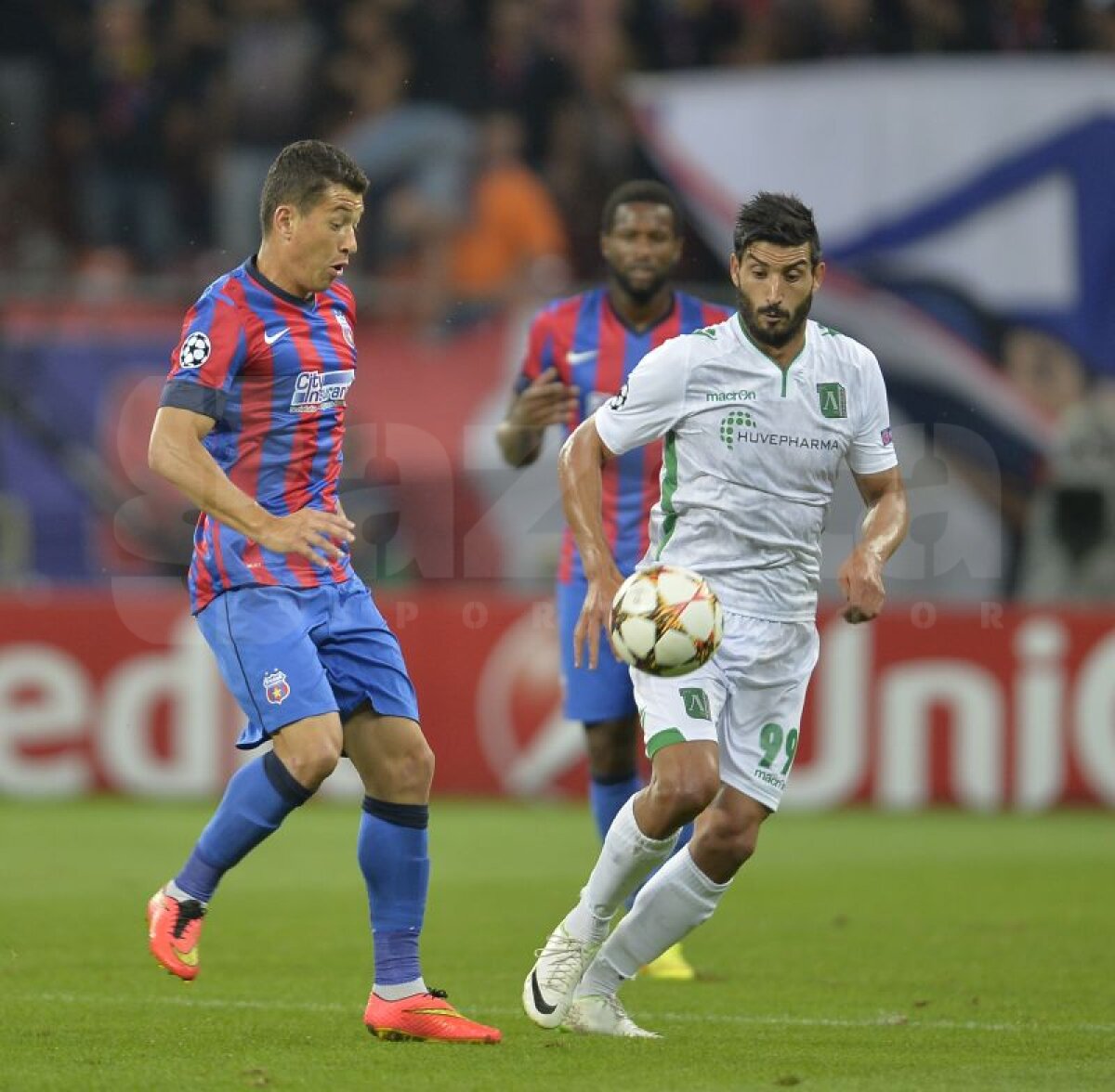 GALERIE FOTO Costel Gâlcă a mizat pe Alexandru Chipciu şi a cîştigat » Steaua - Ludogoreţ 1-0