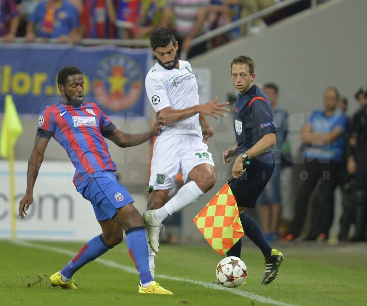 GALERIE FOTO Costel Gâlcă a mizat pe Alexandru Chipciu şi a cîştigat » Steaua - Ludogoreţ 1-0