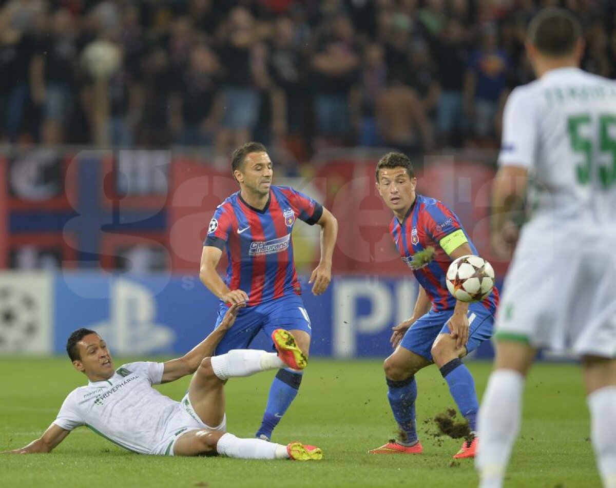 GALERIE FOTO Costel Gâlcă a mizat pe Alexandru Chipciu şi a cîştigat » Steaua - Ludogoreţ 1-0