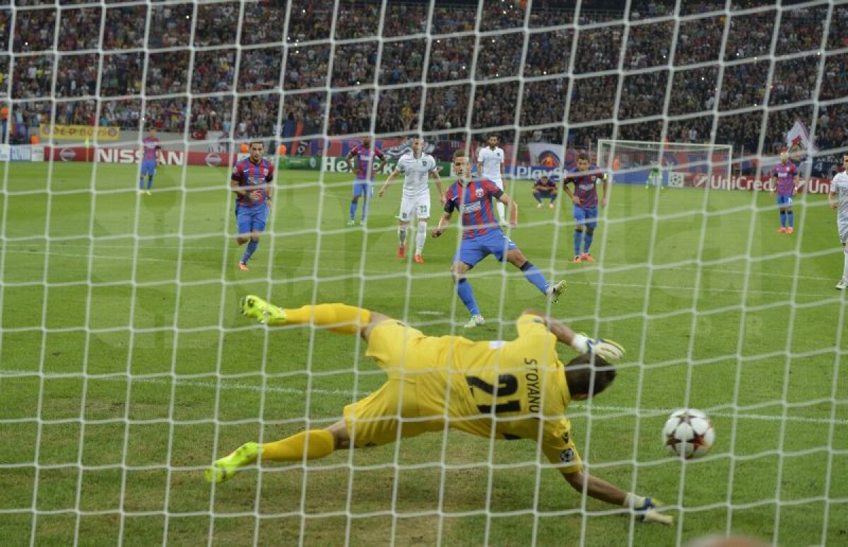 GALERIE FOTO Costel Gâlcă a mizat pe Alexandru Chipciu şi a cîştigat » Steaua - Ludogoreţ 1-0