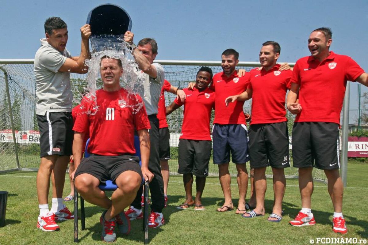 VIDEO şi FOTO Flavius Stoican a acceptat provocarea lui Constantin Anghelache! #IceBucketChallenge, episodul 2 la Dinamo